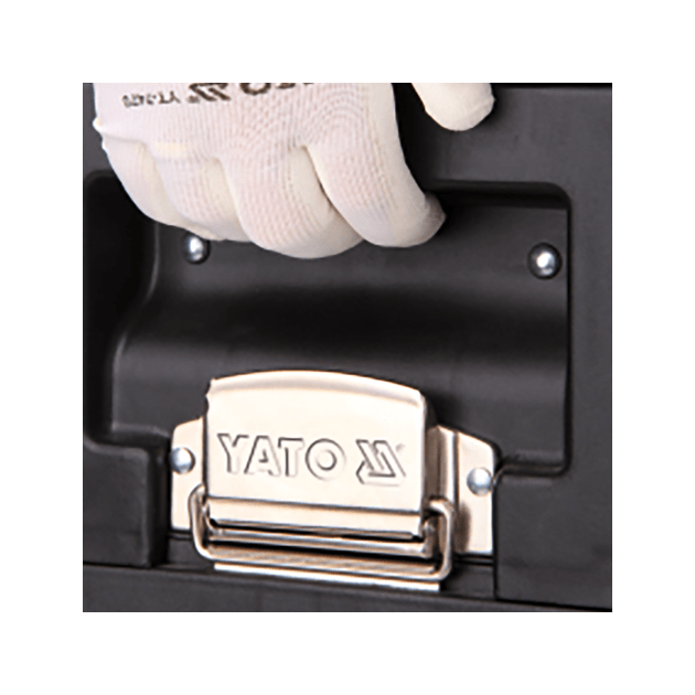 Чемодан-тележка з інструментами YATO 3 секції, на 2-х колесах з висувною ручкою, 78 шт (YT-09104), фото , зображення 35 | SNABZHENIE.com.ua Чемодан-тележка з інструментами YATO 3 секції, на 2-х колесах з висувною ручкою, 78 шт (YT-09104), фото , зображення 35 | SNABZHENIE.com.ua