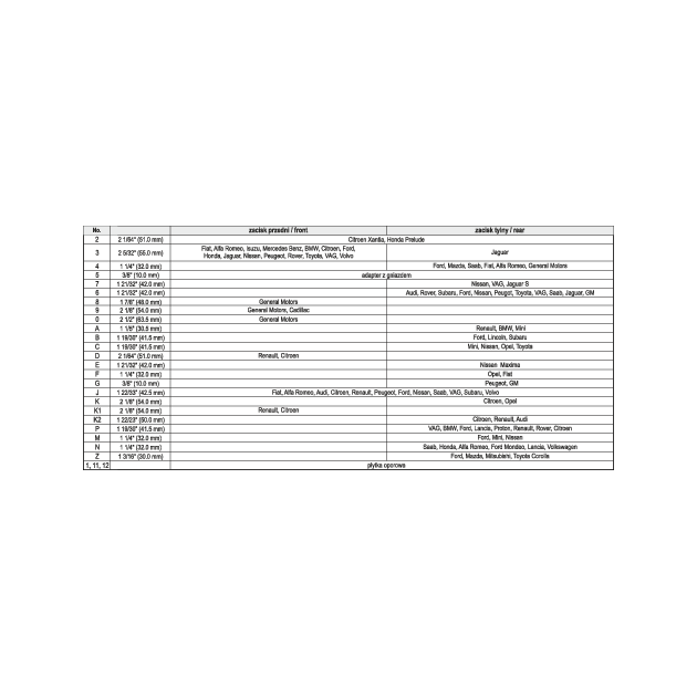 Сепаратори гальмівних циліндрів ручні YATO 3/8, наб. 35 ел. (YT-06822), фото , зображення 10 | SNABZHENIE.com.ua Сепаратори гальмівних циліндрів ручні YATO 3/8, наб. 35 ел. (YT-06822), фото , зображення 10 | SNABZHENIE.com.ua