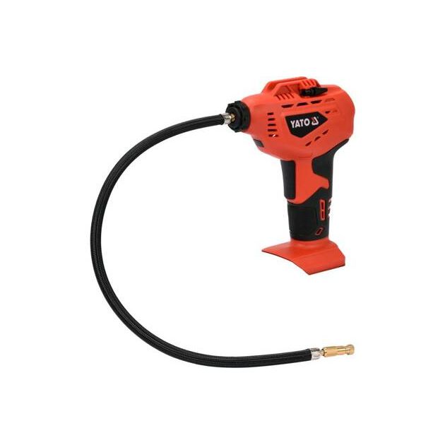 Компрессор аккумуляторный YATO 18 В, 2 Ач, 1 МПа, 14 л/мин, без аккумулятора, фото , изображение 3 | SNABZHENIE.com.ua