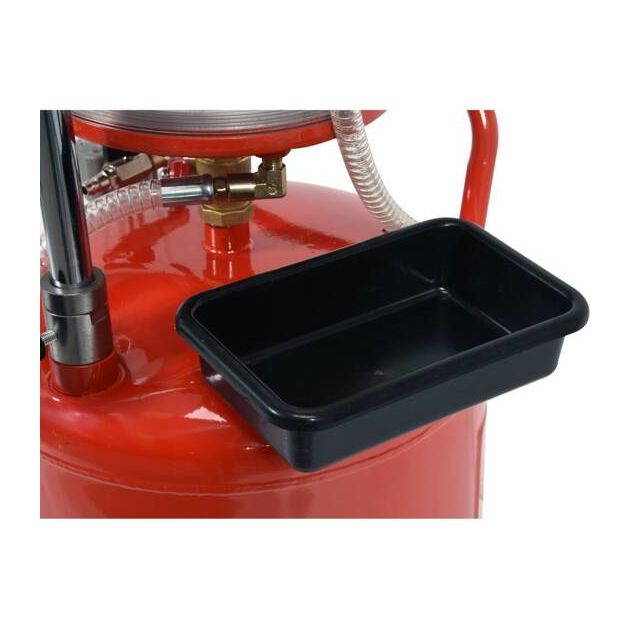 Устрій для слива масла на колесах пневматичний YATO 90л, фото , зображення 7 | SNABZHENIE.com.ua