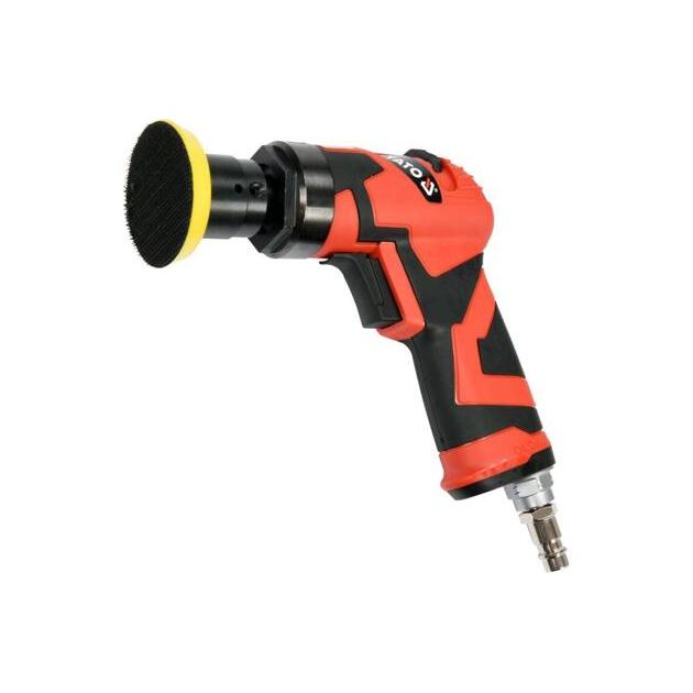 Шліфмашина пневматична ексцентрикова YATO, з диском 50 мм, 0.63 MPa, споживання повітря 113 л/хв (YT-09730), фото , зображення 3 | SNABZHENIE.com.ua