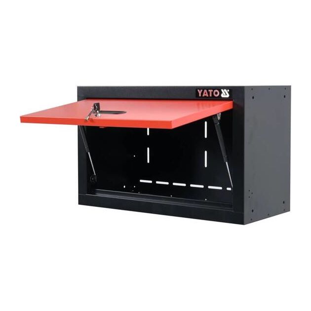 Шкаф навесной для мастерской YATO 660x305x410 мм (YT-08935), фото , изображение 10 | SNABZHENIE.com.ua