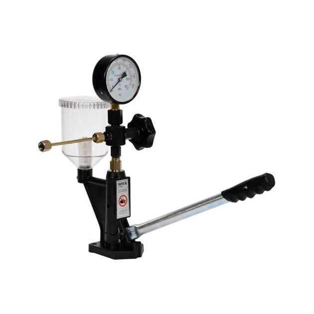 Тестер YATO для діагностики форсунок дизельних двигунів, 0-600 Bar, фото , изображение 7 | SNABZHENIE.com.ua