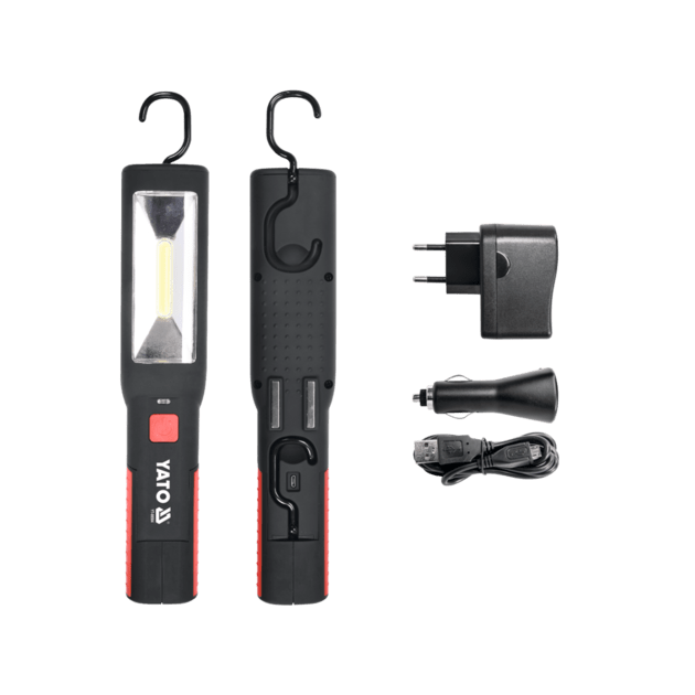 Фонарь переносний світлодіодний акумуляторний YATO (YT-08504), фото , зображення 11 | SNABZHENIE.com.ua Фонарь переносний світлодіодний акумуляторний YATO (YT-08504), фото , зображення 11 | SNABZHENIE.com.ua