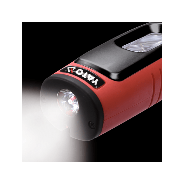 Ліхтар акумуляторний Li-Ion 3.7V YATO з 3,5 Вт і 3 Вт світлодіодами, магнітом у комплекті з USB зарядкою, фото , зображення 19 | SNABZHENIE.com.ua Ліхтар акумуляторний Li-Ion 3.7V YATO з 3,5 Вт і 3 Вт світлодіодами, магнітом у комплекті з USB зарядкою, фото , зображення 19 | SNABZHENIE.com.ua