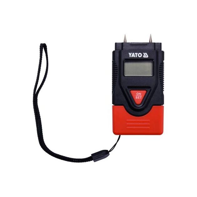 Влагомер электронный YATO (YT-73140) для древесины и стройматериалов, фото , изображение 3 | SNABZHENIE.com.ua