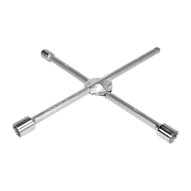 Ключ для коліс хрестоподібний YATO 17х19х21 з зміцненням, фото , изображение 3 | SNABZHENIE.com.ua