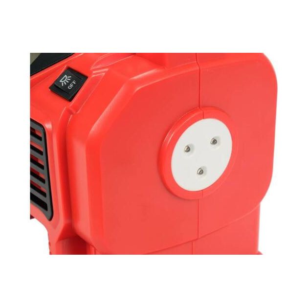 Компресор акумуляторний YATO Li-Ion 18 В, 3.0 А, 60 Вт, тиск ≤ 11 Bar, подача повітря - 21 л/хв, фото , зображення 13 | SNABZHENIE.com.ua