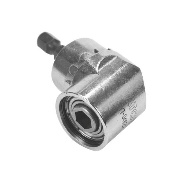 Держатель-адаптер угловой HEX 1/4", L=37мм, 105° YATO (YT-04632), фото , изображение 7 | SNABZHENIE.com.ua Держатель-адаптер угловой HEX 1/4", L=37мм, 105° YATO (YT-04632), фото , изображение 7 | SNABZHENIE.com.ua