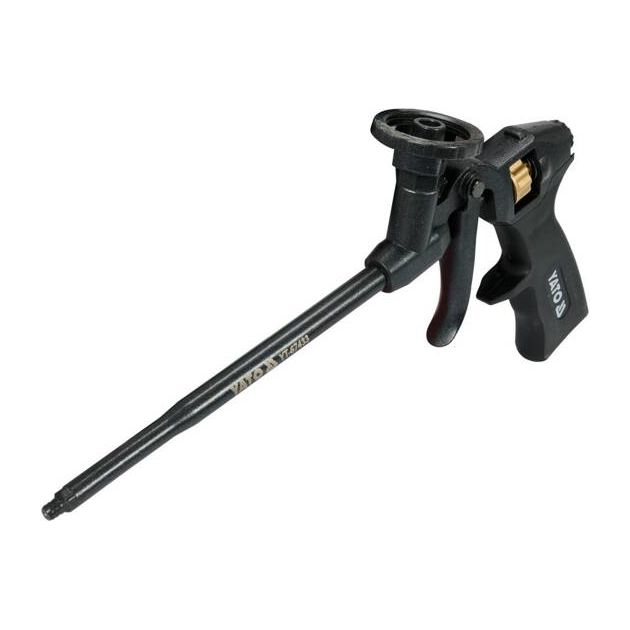 Пистолет для монтажной пены YATO, алюминий, латунь, пластик (YT-67433), фото , изображение 4 | SNABZHENIE.com.ua Пистолет для монтажной пены YATO, алюминий, латунь, пластик (YT-67433), фото , изображение 4 | SNABZHENIE.com.ua