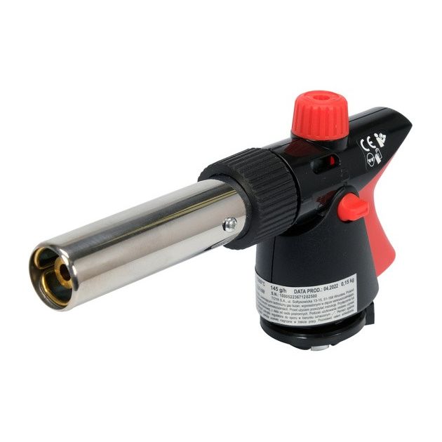 Газовый пальник YATO, EN417, 2 кВт, пьезозажигание, 360°, 1300 ºC, фото , изображение 4 | SNABZHENIE.com.ua