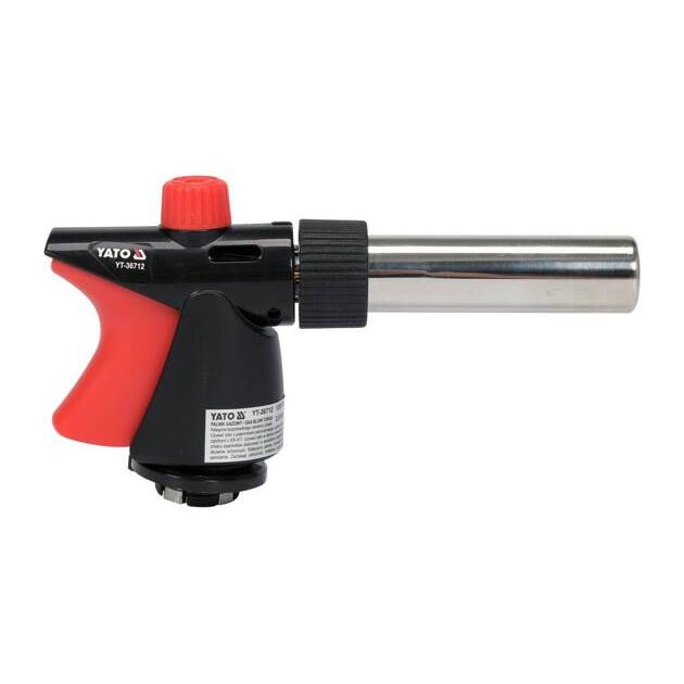 Газовый пальник YATO, EN417, 2 кВт, пьезозажигание, 360°, 1300 ºC, фото , изображение 10 | SNABZHENIE.com.ua