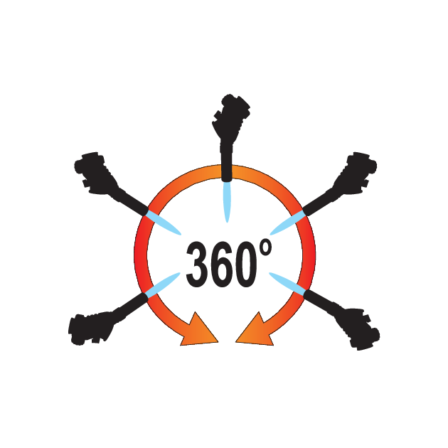 Газовый пальник YATO, EN417, 2 кВт, пьезозажигание, 360°, 1300 ºC, фото , изображение 15 | SNABZHENIE.com.ua