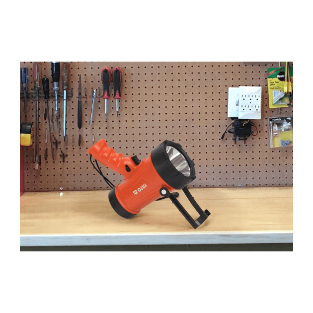 Ліхтар світлодіодний з ручкою акумуляторний YATO Li-Ion 3.7 В, 4400 мАг, 15 Вт, 600/1200 Лм, зарядний USB, фото , зображення 22 | SNABZHENIE.com.ua