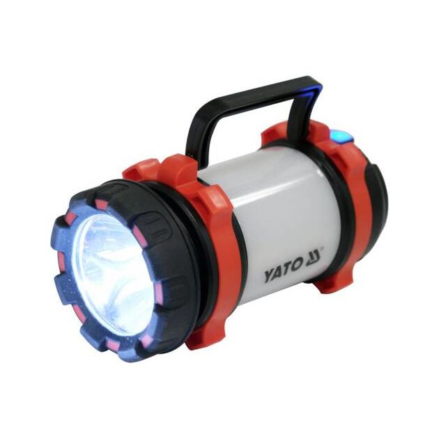 Ліхтар LED YATO з акум. 3.7 В, 3000 мАг, 6 режимів, USB зарядка, фото , изображение 13 | SNABZHENIE.com.ua Ліхтар LED YATO з акум. 3.7 В, 3000 мАг, 6 режимів, USB зарядка, фото , изображение 13 | SNABZHENIE.com.ua