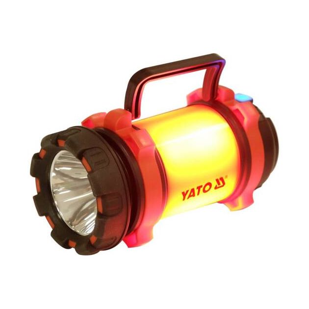 Ліхтар LED YATO з акум. 3.7 В, 3000 мАг, 6 режимів, USB зарядка, фото , изображение 18 | SNABZHENIE.com.ua Ліхтар LED YATO з акум. 3.7 В, 3000 мАг, 6 режимів, USB зарядка, фото , изображение 18 | SNABZHENIE.com.ua