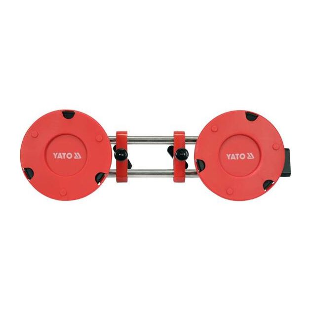 Регулятор шва для керамической плитки YATO, 2 присоски Ø150мм, 2 направляющие 44 см, фото , изображение 16 | SNABZHENIE.com.ua Регулятор шва для керамической плитки YATO, 2 присоски Ø150мм, 2 направляющие 44 см, фото , изображение 16 | SNABZHENIE.com.ua