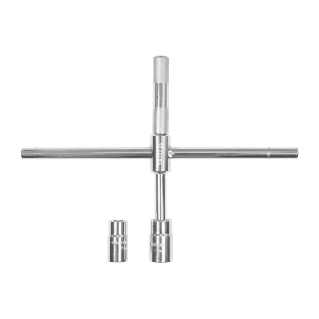 Ключ для колес YATO хрещатый, раскладной, головки М17, М19, М21, М23 мм, фото , изображение 3 | SNABZHENIE.com.ua