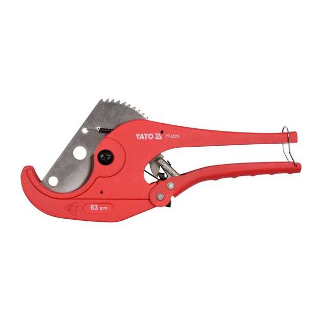 Ножиці для труб ПВХ, до 63 мм YATO (YT-22312), фото , зображення 4 | SNABZHENIE.com.ua Ножиці для труб ПВХ, до 63 мм YATO (YT-22312), фото , зображення 4 | SNABZHENIE.com.ua