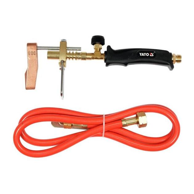 Газовый паяльник YATO для кровельных работ с насадкой и шлангом 1,5 м, фото , изображение 6 | SNABZHENIE.com.ua