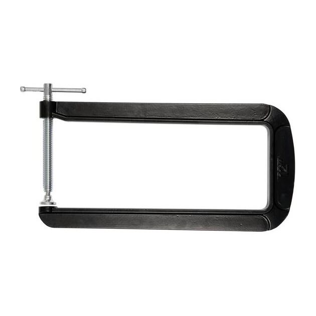 Струбцина YATO с винтовым зажимом, тип С, глубокая, 101х304 мм, фото , изображение 4 | SNABZHENIE.com.ua