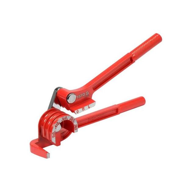 Трубогиб MINI 3 в 1 YATO: Ø 1/4, 5/16, 3/8, 0°-180°, алюминий/медь, фото , изображение 3 | SNABZHENIE.com.ua