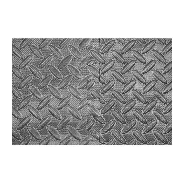 Килимки YATO підстилкові 60x60 см, 12 мм, 6 шт., з'єднуються «ластівковим хвостом», фото , изображение 4 | SNABZHENIE.com.ua