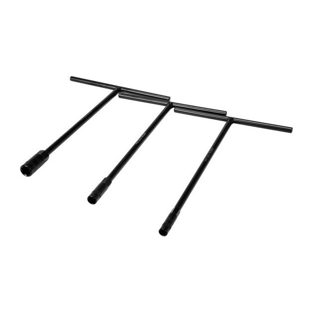 Ключі торцеві Т-подібні YATO: М 8-10-13 мм, l= 300 мм, CrV, 3 шт., фото , зображення 3 | SNABZHENIE.com.ua