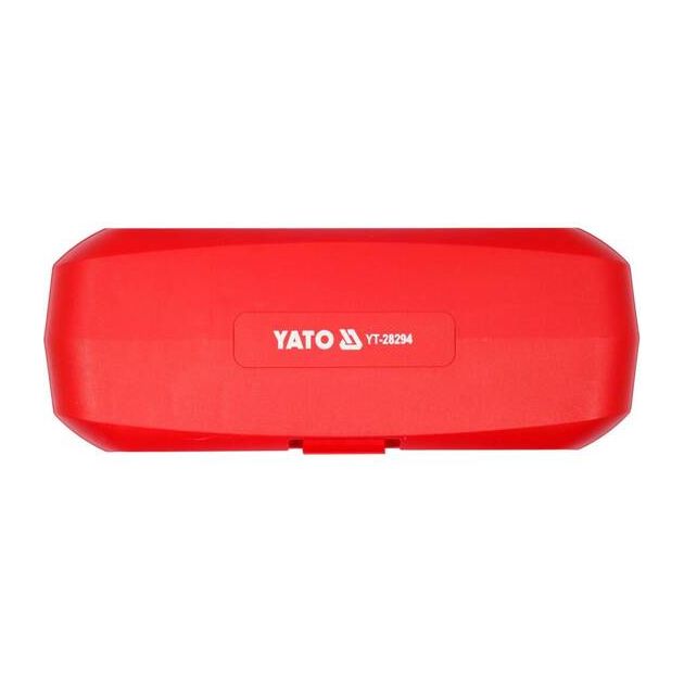 Набор диэлектрических отверток YATO, 1000 В, 4 шт. в футляре, фото , изображение 7 | SNABZHENIE.com.ua