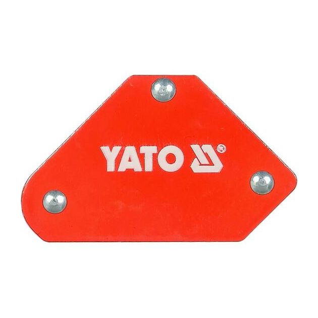 Кутники магнитные для сварки YATO, 45°, 90°, 135°, 2-11,5 кг, фото , изображение 7 | SNABZHENIE.com.ua