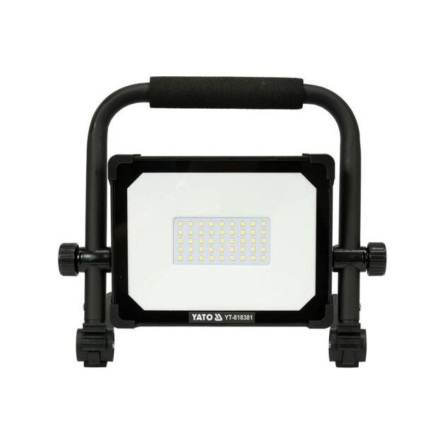 Прожектор переносний з SMD-діодним випромінювачем YATO 30 Вт 230 В 2850 лм 45 діодів, фото , зображення 4 | SNABZHENIE.com.ua