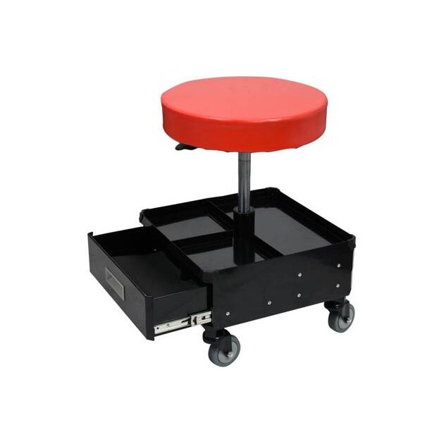 Табурет на колесах YATO з 3 ящиками, 380 x 380 x 450-560 мм, 150 кг (YT-08795), фото , зображення 7 | SNABZHENIE.com.ua Табурет на колесах YATO з 3 ящиками, 380 x 380 x 450-560 мм, 150 кг (YT-08795), фото , зображення 7 | SNABZHENIE.com.ua