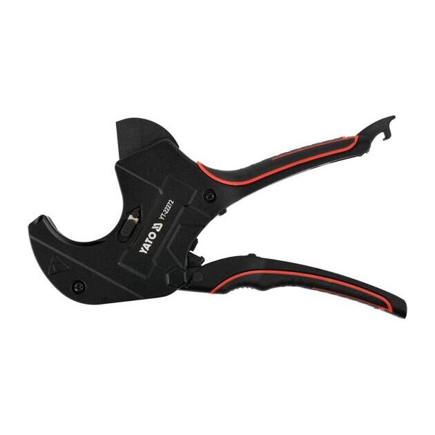Труборез для ПВХ труб YATO мах 50 мм, алюмінієвий корпус, ручка ABS + TPR (YT-22272), фото , зображення 4 | SNABZHENIE.com.ua Труборез для ПВХ труб YATO мах 50 мм, алюмінієвий корпус, ручка ABS + TPR (YT-22272), фото , зображення 4 | SNABZHENIE.com.ua