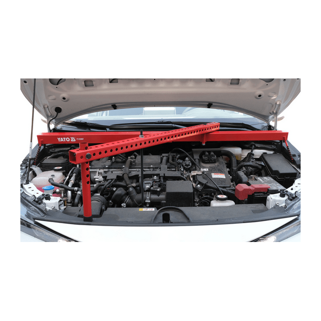 Балка для підвішування двигуна YATO до 320 кг, регуляція 90-160 см, фото , изображение 10 | SNABZHENIE.com.ua