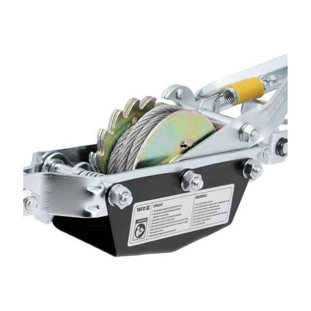 Лебідка механічна канатна 1000 кг, канат 3 м YATO (YT-5911), фото , зображення 7 | SNABZHENIE.com.ua Лебідка механічна канатна 1000 кг, канат 3 м YATO (YT-5911), фото , зображення 7 | SNABZHENIE.com.ua