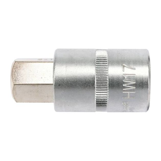 Головка торцева під квадрат 1/2 YATO з насадкою HEX M17 довжина 55 мм YATO (YT-04388), фото , зображення 3 | SNABZHENIE.com.ua Головка торцева під квадрат 1/2 YATO з насадкою HEX M17 довжина 55 мм YATO (YT-04388), фото , зображення 3 | SNABZHENIE.com.ua