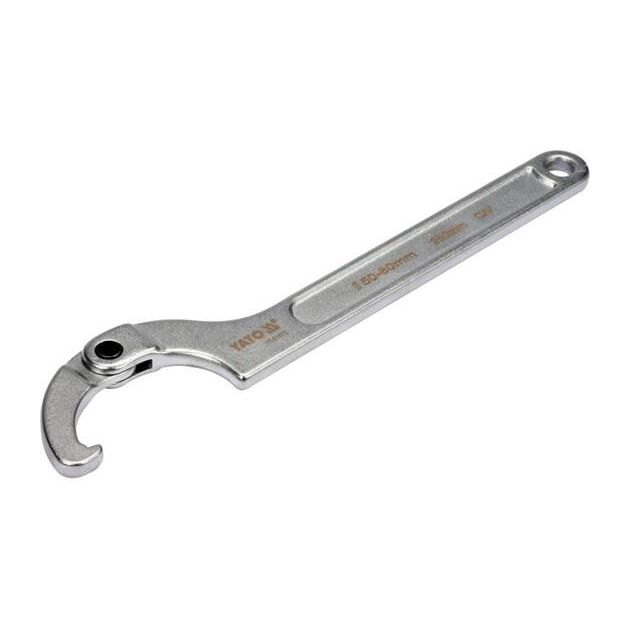 Ключ гаечный с носиком на шарнире, M= 50-80 мм, YATO, L= 280 мм, фото , изображение 2 | SNABZHENIE.com.ua