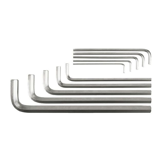 Ключі 6-гранні Г-подібні YATO: Cr-V, М3-17 мм, 10 шт., фото , зображення 7 | SNABZHENIE.com.ua