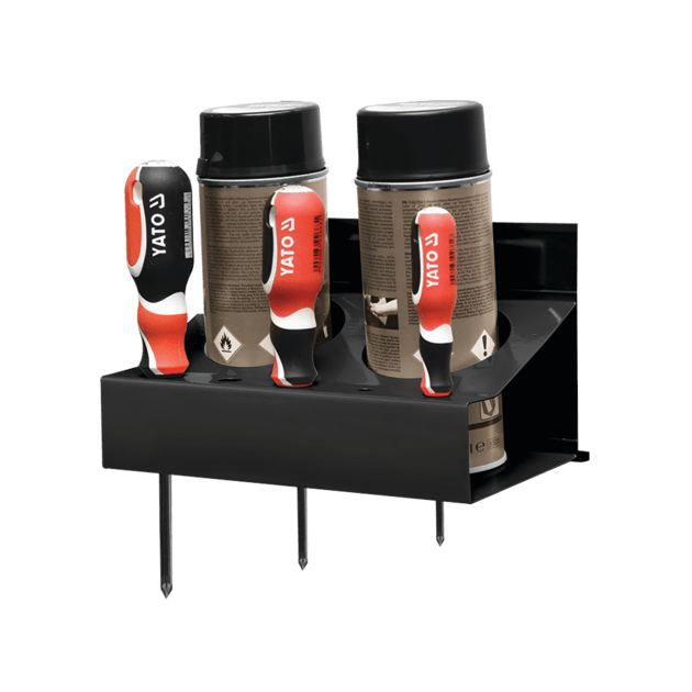 Полка магнитная YATO с 2 большими и 5 малыми отверстиями, 215x120x130 мм, фото , изображение 11 | SNABZHENIE.com.ua Полка магнитная YATO с 2 большими и 5 малыми отверстиями, 215x120x130 мм, фото , изображение 11 | SNABZHENIE.com.ua