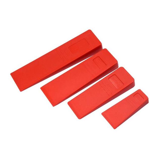 Набір клиньків для розколювання деревини пластикових YATO 300/245/205/136 мм, 4 шт (YT-79884), фото , зображення 3 | SNABZHENIE.com.ua