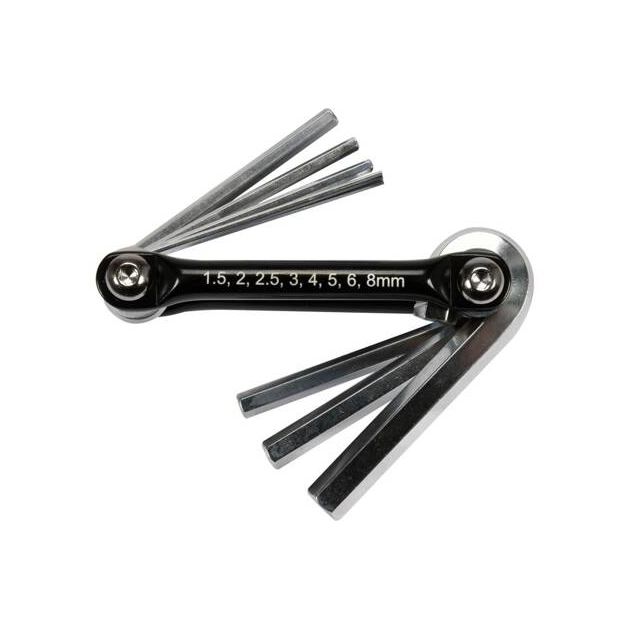 Набор ключей YATO HEX H1.5-H8, TORX T6-T25, 24 шт [10/40], фото , изображение 2 | SNABZHENIE.com.ua