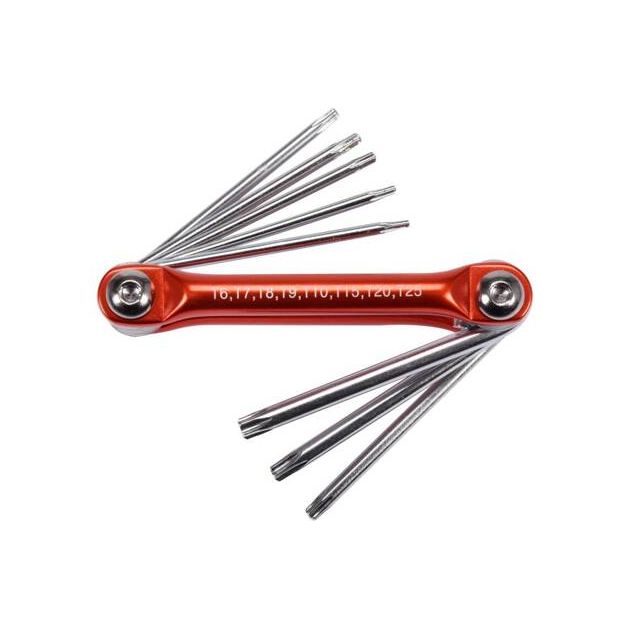 Набор ключей YATO HEX H1.5-H8, TORX T6-T25, 24 шт [10/40], фото , изображение 4 | SNABZHENIE.com.ua