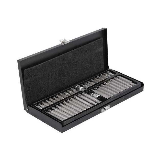 Набор бит TORX SECURITY & RIBE M4-M14 + переходник 1/2, 42 элем., фото , изображение 7 | SNABZHENIE.com.ua Набор бит TORX SECURITY & RIBE M4-M14 + переходник 1/2, 42 элем., фото , изображение 7 | SNABZHENIE.com.ua
