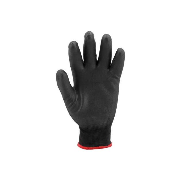 Перчатки робочі нейлонові чорні YATO розмір 8 (YT-74728), фото , зображення 10 | SNABZHENIE.com.ua