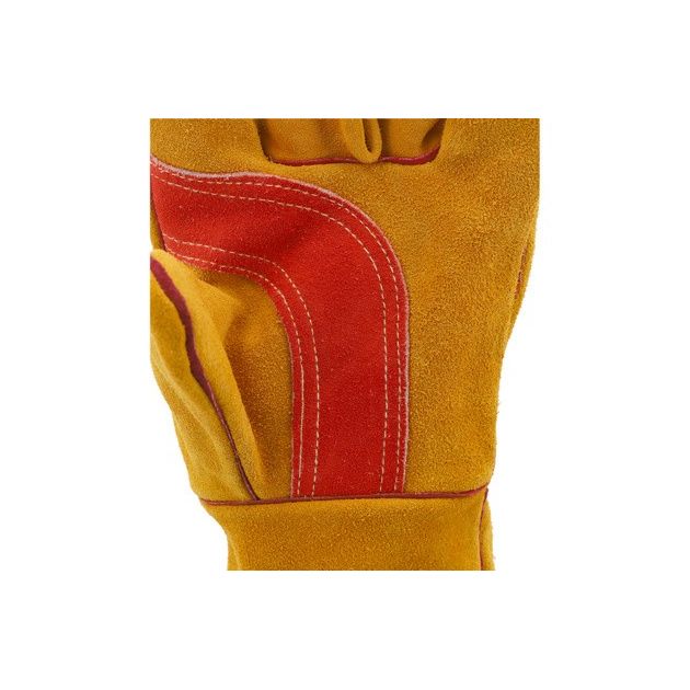 Перчатки сварщика YATO термостойкие кожаные, размер 10, изоляция., фото , изображение 13 | SNABZHENIE.com.ua