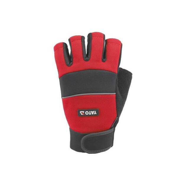 Перчатки рабочие YATO с открытыми пальцами, размер 10 (YT-74662), фото , изображение 5 | SNABZHENIE.com.ua