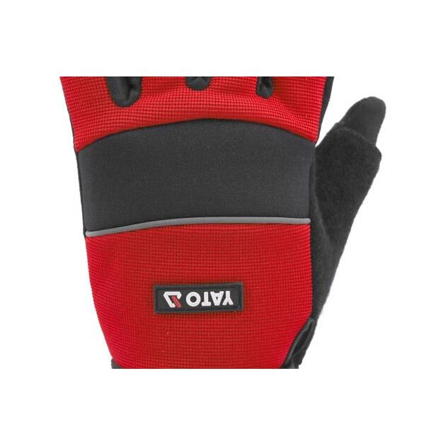 Перчатки рабочие YATO с открытыми пальцами, размер 10 (YT-74662), фото , изображение 9 | SNABZHENIE.com.ua