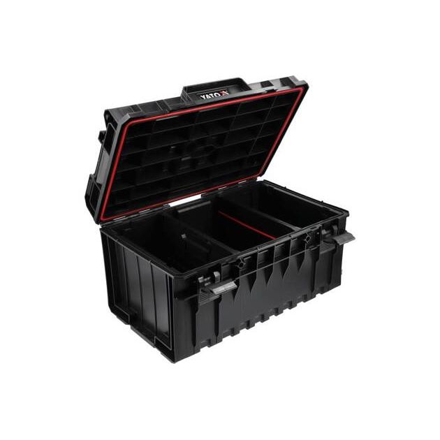 Ящик для инструментов YATO, 585x385x320 мм, пластиковый, фото , изображение 5 | SNABZHENIE.com.ua Ящик для инструментов YATO, 585x385x320 мм, пластиковый, фото , изображение 5 | SNABZHENIE.com.ua