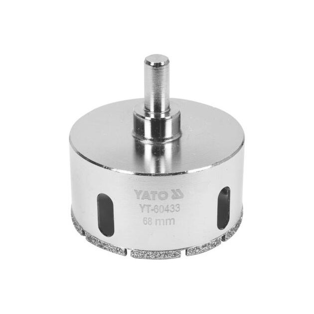 Сверло по гресу и керамике YATO 68 мм (YT-60433), фото , изображение 3 | SNABZHENIE.com.ua