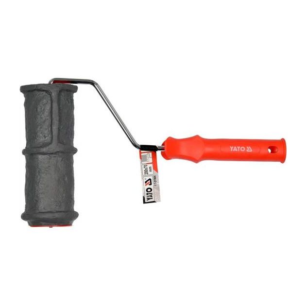 Валик декоративний YATO: Ø= 70 мм l= 180 мм. для узорів у штукатурці, поліуретановий, фото , зображення 2 | SNABZHENIE.com.ua